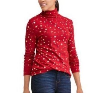 Red Turtleneck Christmas